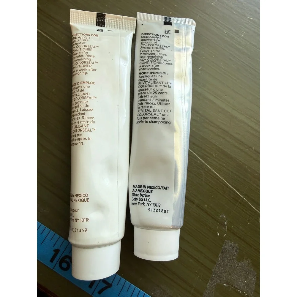 Clairol Nice n Easy CC+ ColorSeal Conditioner 2 Tubes 1.86oz Each Revitalisant
